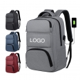 Oxford Backpack with USB Charging Port