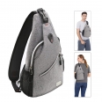Multipurpose Crossbody Shoulder Bag Sling Backpack Travel Hiking Daypack
