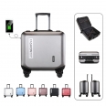 Universal Wheel Boarding 18 Inch Suitcase Luggage Trolley Case