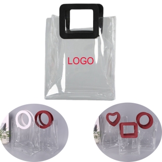 Clear Tote Bag Transparent PVC Handbag