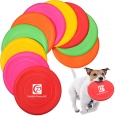 7 Inch Silicone Pet Flying Discs Disk Flyer