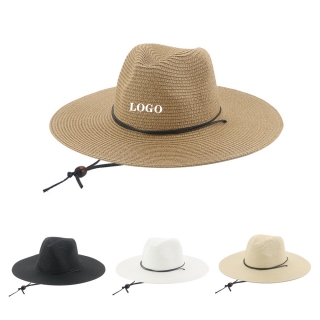 Panama Straw Hat Beach Sun Hat Fedora Cap