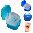 False Teeth Storage Box With Filter Basket