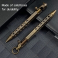 Metal Tactical Pen with Refills and Clip