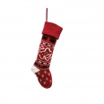 Cotton Christmas Socks Knitted Large Christmas Decorative Socks