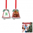 Sublimation Metal Christmas Tree Ornament With Rope