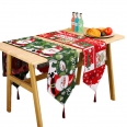 Christmas Table Runner With Tassels