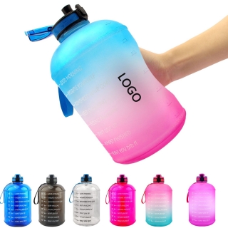 128oz/One Gallon Super Large Capacity Motivational Water Bottle with Lid