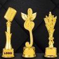Gold Resin Award Trophy