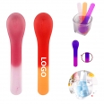 Disposable Color Changing Ice Cream Dessert Spoons