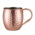 16 oz  Moscow Mule Mugs Authentic Hammered Style with Classic Handle