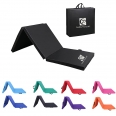 PU Leather Folding Exercise Yoga Mat Training Mat With Carrying Handle
