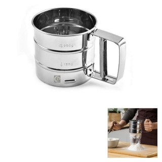 Stainless Steel Small Mesh Flour Sifter