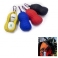 Silicone Peanut Shape Golf Balls Pouch With 2 Balls