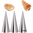 Non-Stick Stainless Steel Croissant Bread Baking Mold