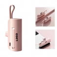 Multi-function Portable Power Bank With Cable