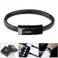 Leather Bracelet Charger USB Charging Cable with Gift Box