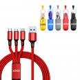 3 in 1 Multi USB Charging Cable Capsule Tube Package